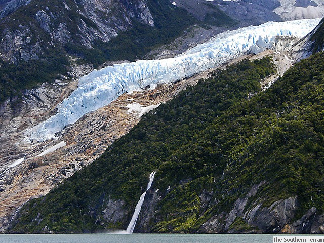 Glacier on way out