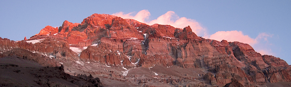 Images from Aconcagua, Argentina